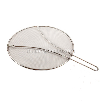 Premium 11.5&quot; Splatter Screen Għall Frying Pan